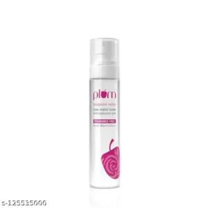 0zaqq_512 Plum Bulgarian Valley Rose Water Toner (For Daily Use)|With Hyaluronic Acid & Rose Extracts|100% Natural Rose Fragrance|Soothing And Pore Tightening|Balances Ph Levels | For All Skin Types | 100Ml