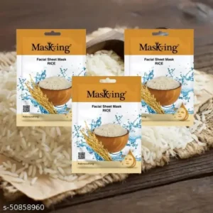 hgs0t_512 Masking Rice glowing Skin and fairness Beauty Facial Sheet Mask